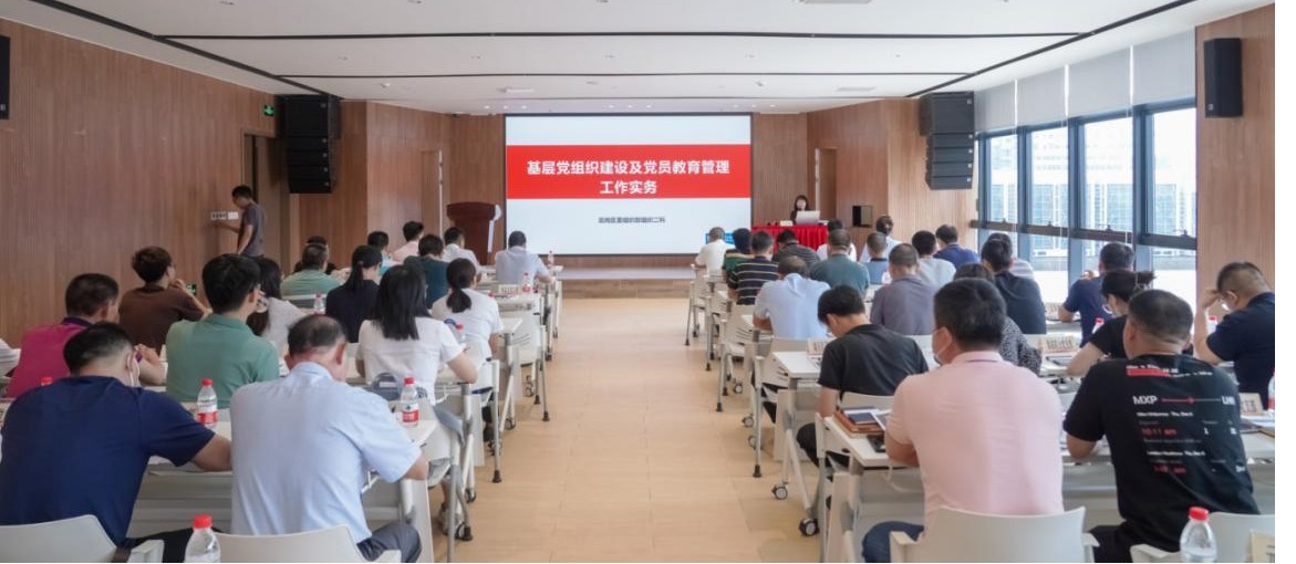 “頭雁領(lǐng)航筑堡壘 黨建鑄魂促發(fā)展”——園山街道“兩新”組織提質(zhì)賦能培訓(xùn)班在邦彥技術(shù)圓滿舉辦